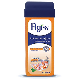 Agiss Natural Roll-On Wax: 100% Natural Resin for Easy, Sugar-Free Hair Removal on Normal Skin | Removes Short Hairs for Smooth Skin Agiss Roll-On Wax: Natural Hair Removal for Normal Skin roll-on wax, natural hair removal, waxing for normal skin, at home waxing, sugar free wax, hair removal for short hair, natural resin wax, easy waxing, roll on wax for legs, smooth skin hair removal, roll on wax, natural wax, hair removal, sugar-free, normal skin, at-home hair removal, short hair removal, natural resin, e