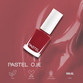 Pastel Oje 395 - Long-Lasting Clean Nail Polish for Effortless Beauty Pastel Oje 395 - Long-Lasting Clean Nail Polish Nail Polish, Clean Nail Polish, Cruelty-Free Nail Polish, Vegan Nail Polish, Long-Lasting Nail Polish, Beauty, Nail Care, Clean Beauty, Cruelty-Free Beauty, Vegan Beauty, Gluten-Free, 13 ml, 0.44 fl oz