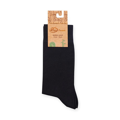 Eklips Men's Bamboo Socks: Breathable, Comfortable, and Versatile Black Socks for Everyday Wear
