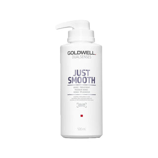 Goldwell Dualsenses Just Smooth 60Sec Smoothing Hair Mask - 16.91 fl oz, Quick Nourishing Treatment for Dry Damaged Hair Goldwell Dualsenses 60Sec Hair Mask - Quick Smoothing Treatment hair mask, smoothing hair mask, Goldwell Dualsenses, quick hair treatment, nourishing hair care, hair care products, dry hair treatment, damaged hair repair, frizz control, smoothing formula, hydrating hair mask, 60-second hair mask, hair smoothing products, Goldwell hair products