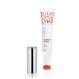 LYKD Cherry Flush Mousse Blush: Buildable, Natural Looking Liquid Blush for Flushed Cheeks - Easy to Apply, Vibrant Color LYKD Cherry Blush: Natural, Buildable Mousse Blush mousse blush, liquid blush, cherry blush, peach blush, buildable blush, natural blush, easy to apply blush, LYKD blush, creamy blush, flushed cheeks, blush, makeup, cosmetics, beauty, face makeup, pink blush, sweet pink blush, radiant complexion, natural look, buildable coverage, easy application, sponge applicator, beauty product, cosme