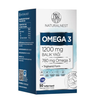 NaturalNest Omega 3 1200mg: High Potency Fish Oil Capsules - EPA 380mg & DHA 260mg - Supports Heart & Brain Health NaturalNest Omega 3: High Potency Fish Oil for Heart & Brain Omega 3 supplement, Fish oil capsules, EPA DHA supplement, Omega-3 fatty acids, Heart health supplement, Brain health supplement, NaturalNest Omega 3, Omega 3 1200mg, Fish oil 780mg Omega 3, EPA 380mg DHA 260mg, Omega 3, Fish oil, EPA, DHA, Heart health, Brain health, Cardiovascular health, Cognitive function, Vision health, Health su