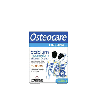 Vitabiotics Osteocare Original Calcium Supplement Tablets for Bone Health Support - 30 Count Vitabiotics Osteocare Calcium Supplement for Bone Health Calcium Supplement, Bone Health Support, Osteocare Original, Vitabiotics Calcium, Calcium Tablets, Dietary Supplements, Bone Density, Skeletal Health, Health and Wellness, Nutrition Supplements, Osteoporosis Prevention
