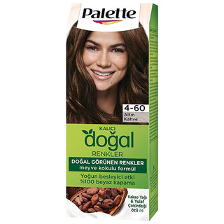 palette-permanent-natural-color-hair-dye-4-60-golden-brown, golden-brown-hair-color-results Palette Permanent Natural Color Hair Dye - 4-60 Golden Brown | 4.23 fl. oz. Palette Permanent Natural Color Hair Dye - 4-60 Golden Brown palette, hair-dye, golden-brown, permanent-color, natural-ingredients, beauty, hair-care, dye-for-gray-hair, ai-generated, at-home-coloring