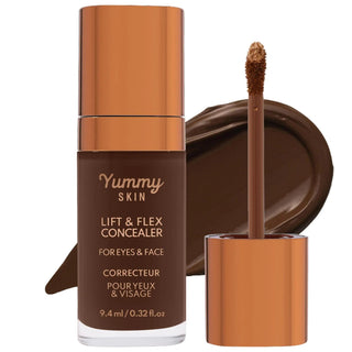 Yummy Skin Hydrating Concealer With Hyaluronic Acid & Caffeine - Vegan, Gluten-Free, Cruelty-Free Makeup Yummy Skin Hydrating Concealer - Vegan & Cruelty-Free hydrating concealer,vegan makeup,gluten-free cosmetics,cruelty-free beauty products,hyaluronic acid concealer,natural finish makeup,liquid concealer,caffeine skincare,clean beauty products,makeup,face makeup,concealer,skincare benefits,buildable coverage,natural look,precise application,clean beauty,ethical beauty,sensitive skin friendly