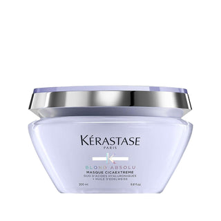 Kerastase Blond Absolu Masque Cicaextreme - Intensive Hair Mask for Blonde Hair, 6.76 fl oz Kerastase Blond Absolu Masque Cicaextreme - Best Blonde Hair Mask Kerastase Blond Absolu Masque, Blonde hair care, Hair mask for blonde hair, Cicaextreme formula, Kerastase hair products, Intensive hair care, Nourishing hair mask, Blonde hair repair, Hair treatment, Luxury hair care, High-end hair products, Blonde hair maintenance, Hair nourishment, Deep conditioning hair mask