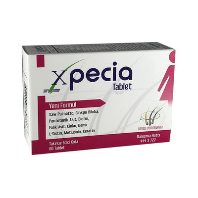 Xpecia Women's Health Dietary Supplement - 60 Tablets with Saw Palmetto, Biotin, and Zinc