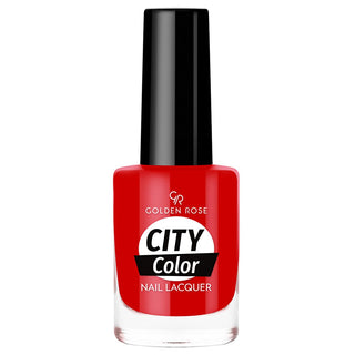 golden rose city color nail lacquer 43 bottle, golden rose nail lacquer swatch, golden rose city color nail polish in vibrant shade Golden Rose City Color Nail Lacquer 43 - Bright Finish | 0.5 fl oz Golden Rose City Color Nail Lacquer 43 | Bright Finish golden-rose, nail-lacquer, nail-polish, bright-finish, city-color, cosmetics, beauty, manicure, ai-generated, nail-care