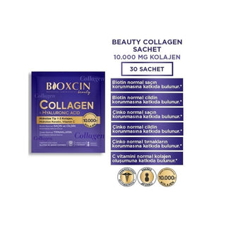 bioxcin beauty collagen packet front, bioxcin beauty collagen ingredients, bioxcin beauty collagen mixed in water Bioxcin Beauty Collagen - 30 Single-Use Packets Bioxcin Beauty Collagen - 30 Single-Use Packets bioxcin, beauty-collagen, collagen-supplement, skin-health, hair-care, adult-nutrition, beauty, single-use, dietary-supplement, ai-generated