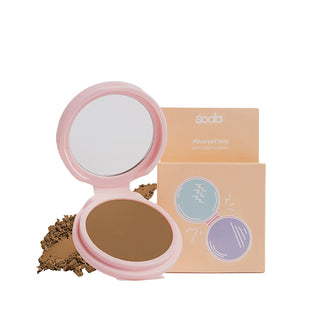 Soda Contouring Powder 101 - Dry Formula for Enhanced Facial Features, 8.5g Soda Contouring Powder 101 - Enhance Facial Features contouring powder, dry contouring, makeup, beauty products, Soda brand, facial contouring, beauty essentials, cosmetics, makeup products, powder contouring, everyday makeup, compact powder, portable makeup