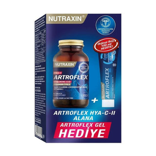 Nutraxin Artroflex Joint Health Supplement with Glucosamine, Chondroitin, and Hyaluronic Acid - 90 Tablets Nutraxin Artroflex Joint Health Supplement - 90 Tablets Joint Health Supplement, Glucosamine Chondroitin MSM, Hyaluronic Acid Supplement, Undenatured Type II Collagen, Vitamin C Supplement, Joint Pain Relief Supplement, Arthritis Support Supplement, Dietary Supplement, Joint Health, Mobility Support, Osteoarthritis Relief