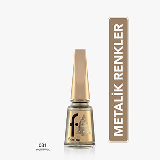 Flormar Star Shine Metallic Nail Polish - Highly Pigmented, Long-Lasting, Dramatic Nail Art Flormar Star Shine Metallic Nail Polish - Dramatic Nail Art metallic nail polish, highly pigmented nail color, long-lasting nail polish, Flormar Star Shine, nail art products, cosmetic nail care, nail beauty products, special occasion nail polish, everyday nail polish, nail art supplies