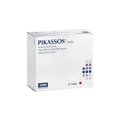 Assos Pikassos 45 Tablet - Dietary Supplement for Nutritional Support with Vitamins and Minerals
