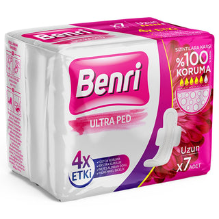 Benri Sanitary Pads for Women - High Absorbency, Comfortable, and Secure Menstrual Protection (7 Count) Benri High Absorbency Sanitary Pads for Women sanitary pads, feminine hygiene products, menstrual pads, high absorbency pads, comfortable sanitary pads, women's health, menstrual hygiene, period protection, feminine care, hygiene products, women's hygiene, sanitary products, menstrual products