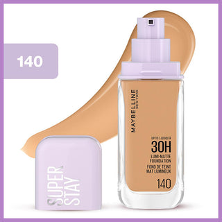 Maybelline New York Super Stay Lumi Matte Foundation - Long-Lasting, Matte Finish, Lightweight Formula for All Skin Tones Maybelline Super Stay Lumi Matte Foundation - Long-Lasting & Matte Maybelline Super Stay Lumi Matte Foundation, Long-lasting foundation, Matte finish makeup, Lightweight foundation, Foundation for various skin tones, Makeup for daily use, Special occasion makeup, Busy lifestyle makeup, Cosmetics, Beauty products, Makeup essentials