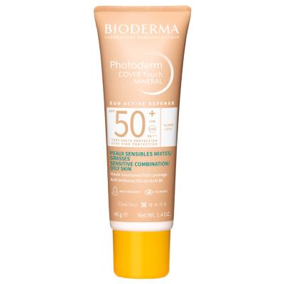 Bioderma Photoderm Cover Touch SPF50+ Sunscreen Makeup Base - High Protection, Flawless Finish