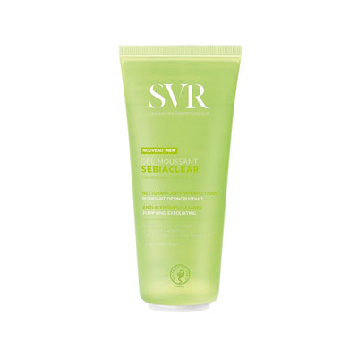 SVR Sebiaclear Gel Moussant Cleansing Gel for Acne-Prone Skin - Gentle, Sebum Control, 200ml