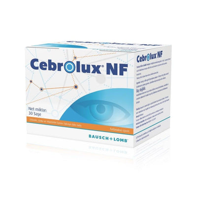 Cebrolux Dietary Supplement - Vitamin and Mineral Sachets with Citicoline and Zinc for Immune System Support