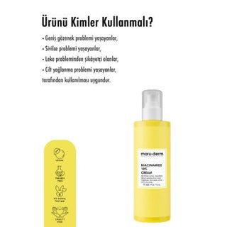 Maruderm 10% Niacinamide Spot Reducing, Pore Tightening & Skin Brightening Face Cream - 200ml Maruderm 10% Niacinamide Face Cream for Spots & Pores Niacinamide face cream, spot reducing cream, pore tightening skincare, skin brightening products, Niacinamide %10 skincare, skincare routine, hyperpigmentation treatment, skin discoloration, skincare essentials, face cream, radiant skin, even-toned complexion, confidence booster, daily skincare, morning skincare routine, nighttime skincare routine
