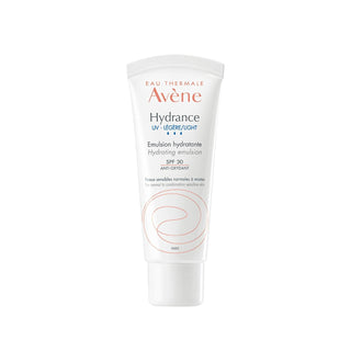 Avene Hydrance Light SPF30+ Sunscreen Moisturizer Emulsion for Sensitive & Combination Skin - 40ml Avene Hydrance Light SPF30+ Sunscreen Moisturizer - Sensitive Skin Care sunscreen moisturizer, SPF30+, sensitive skin care, combination skin, lightweight emulsion, skincare, sun protection, hydration, daily moisturizer, travel-friendly