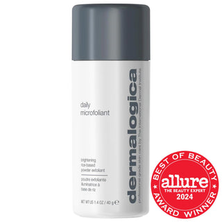 Dermalogica Daily Microfoliant Refillable Exfoliating Powder Cleanser for Normal, Combination & Oily Skin - Vegan, Gluten-Free, Cruelty-Free Dermalogica Daily Microfoliant Exfoliating Powder Cleanser - Vegan & Gentle exfoliating powder cleanser, vegan skincare, gluten-free skincare, cruelty-free skincare, daily exfoliant, rice-based exfoliant, salicylic acid skincare, Dermalogica, skincare for normal skin, skincare for combination skin, skincare for oily skin, gentle exfoliant, refillable exfoliant, brighte
