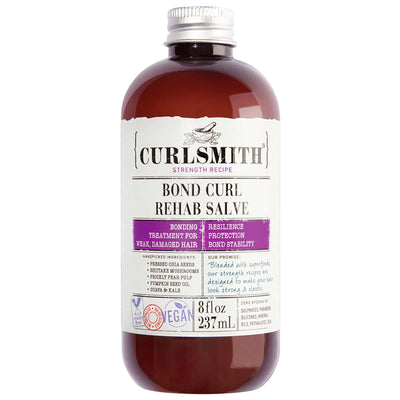 Bond Curl Rehab: Intensive Hair Bond Repair Salve - Strengthen, Hydrate & Define Curls - Vegan & Cruelty-Free Pre-Shampo