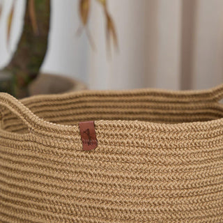 jute basket for home decor, multi-purpose jute storage basket, handmade jute laundry basket, eco-friendly jute basket Coco Jute Basket - Multi-Purpose Storage Solution for Homeowners | 14 in x 17.7 in Coco Jute Basket - Multi-Purpose Natural Storage handmade, jute-basket, multi-purpose, eco-friendly, storage, home-decor, laundry-basket, plant-pot, interior-design, ai-generated