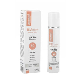 Dermoskin BB Cream SPF50 - Moisturizing, Sun Protection & Skin Tone Evening Dermoskin BB Cream SPF50 - Moisturizing & Sun Protection BB Cream, SPF50, Sun protection, Moisturizing BB cream, Dermoskin BB Krem, Skin tone evening, Multifunctional skincare, Cosmetic, Skincare, Beauty, Sun care, Hydrating, Skin health, Radiant skin, Even skin tone