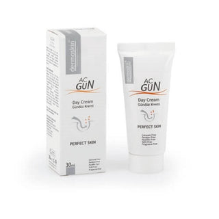 Dermoskin Acnegun Repairing Day Cream - Non-Comedogenic Moisturizer for Acne-Prone Skin Dermoskin Acnegun Day Cream for Acne-Prone Skin acne repair day cream, non-comedogenic moisturizer, acne treatment skincare, natural acne products, Dermoskin Acnegun, skincare for acne-prone skin, day cream for sensitive skin, acne prevention, skin hydration, oat extract skincare, Hamamelis Virginiana benefits, Aloe Vera skincare, retinoid treatment moisturizer