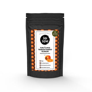 Tadıtazem Dried Persimmon Slices - Healthy Snack, No Additives, 50g Tadıtazem Dried Persimmon Slices - Healthy & Natural dried persimmon, Trabzon hurması, healthy snack, no additives, preservative-free, natural dried fruit, clean eating, healthy snacking, nutritious, sugar-free, organic snack, gift ideas, natural ingredients