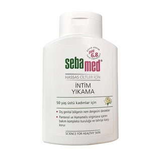 Sebamed Intimate Wash Gel pH 6.8 - Gentle Hygiene for Women Over 50, Natural Intimate Care Sebamed Intimate Wash Gel pH 6.8 for Women Over 50 intimate wash gel, Sebamed İntim Yıkama, menopause hygiene, women over 50 hygiene, natural intimate care, pH balanced intimate wash, gentle feminine wash, menopause care, feminine hygiene products, natural personal care