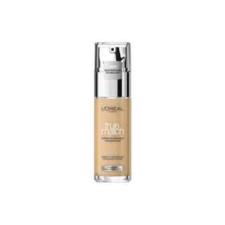 L'Oreal Paris True Match Liquid Foundation: Hydrating, Natural Finish - 3.D/3.W Warm Undertone, Evens Skin Tone, Enriched with Hyaluronic Acid & Vitamin E L'Oreal True Match Foundation: Hydrating, Natural Finish Loreal True Match Foundation, Warm Undertone Foundation, Hydrating Foundation, Liquid Foundation, 3.D/3.W Foundation, Natural Finish Foundation, Hyaluronic Acid Foundation, Vitamin E Foundation, foundation, makeup, cosmetics, warm undertone, hydrating, hyaluronic acid, vitamin e, natural finish, eve