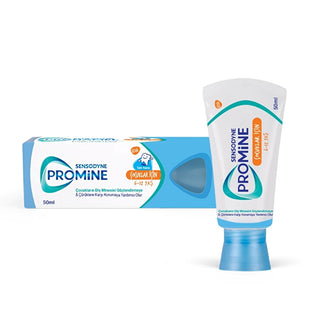 Sensodyne Promine Children's Toothpaste for Strengthening Tooth Enamel - 1.69 fl oz Sensodyne Promine Kids Toothpaste - Strengthens Enamel, 1.69 fl oz children's toothpaste, Sensodyne Promine, tooth enamel strengthening, acid erosion protection, tooth decay prevention, dentist-recommended toothpaste, kids oral care, oral health for children, sweet mint toothpaste, cavity prevention, healthy smile, kids hygiene products