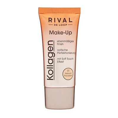 Rival Fondöten Kolajen No.01 - Collagen Foundation for Natural Look & Light to Medium Coverage