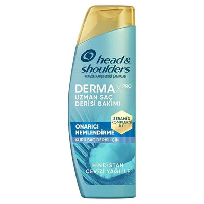 Head & Shoulders DermaXPro Anti-Dandruff Shampoo: Moisturizes Dry Scalp, Repairs & 72H Hydration - Ceramide & Coconut Oi