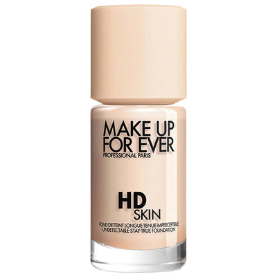 HD Skin Waterproof Natural Matte Liquid Foundation by Make Up For Ever - Long-Lasting, Eco-Friendly Packaging, Non-Comed