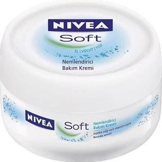 Nivea Soft Moisturizing Cream - 6.76 fl oz - Vitamin E & Jojoba Oil for Daily Skin Hydration, Face & Body - Dermatologically Tested Nivea Soft Moisturizer: Vit E & Jojoba - Hydrate & Soften Skin moisturizing cream, Nivea Soft, daily moisturizer, vitamin E cream, jojoba oil cream, skin hydration, face and body moisturizer, dermatologically tested moisturizer, Nivea, moisturizer, skin care, hydration, vitamin E, jojoba oil, face cream, body cream, daily skin hydration, dry skin relief, sensitive skin, all ski