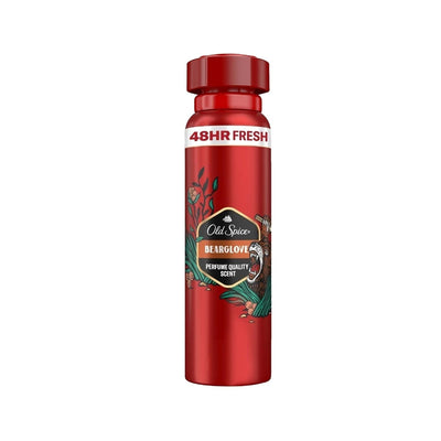 Old Spice Bearglove Antiperspirant Deodorant Spray for Men - 150ml, Effective Sweat & Odor Control