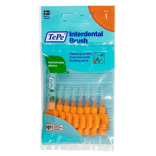 Tepe Interdental Brush 0.45 mm - Orange 8-Pack - Swedish Quality for Effective Oral Hygiene Tepe Interdental Brush 0.45 mm - Effective Oral Hygiene interdental brush, Tepe interdental brush, 0.45 mm interdental brush, oral hygiene tools, dental cleaning products, Swedish quality, oral care, dental hygiene, interdental cleaning, gum health, plaque prevention