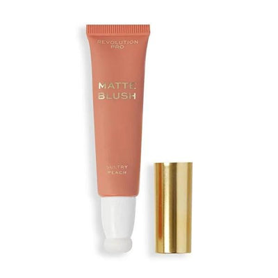 Revolution Pro Iconic Matte Cream Blush Wand - Sultry Peach: Intense Color, Vegan & Cruelty-Free, Easy to Blend, Long La