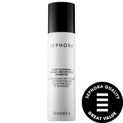 Jumbo Deep-Cleaning Brush and Sponge Shampoo by Beauty Bliss - Gentle, Effective Makeup Tool Cleaner, Cruelty-Free & Eco