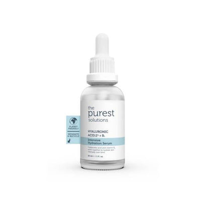 The Purest Solutions: Intensive Hydration Hyaluronic Acid 2% Serum - B5, Collagen - Deeply Moisturizes, Plumps Fine Line