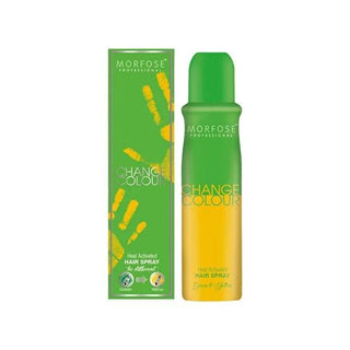 Morfose Color-Changing Hair Spray - Temperature Responsive, Non-Damaging, Fun Hair Styling Product Morfose Color-Changing Hair Spray - Fun & Temporary Hair Color Color-Changing Hair Spray, Temporary Hair Color, Non-Damaging Hair Spray, Temperature-Responsive Hair Color, Fun Hair Styling Products, Hair Styling for Special Occasions, Temporary Hair Color Solutions, Hair Color Experimentation, Cosmetic Hair Products