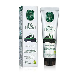 Eyüp Sabri Tuncer Natural Bamboo Active Carbon Toothpaste - SLS Free, Whitening, and Herbal Oral Care with Stevia - 3.04 fl oz Natural Bamboo Carbon Toothpaste - SLS & Paraben Free Natural Toothpaste, Bamboo Active Carbon Toothpaste, SLS Free Toothpaste, Paraben Free Oral Care, Stevia Sweetened Toothpaste, Whitening Toothpaste, Herbal Toothpaste, Chemical Free Oral Care, Natural Oral Care, Eco Friendly Toothpaste, Plant Based Toothpaste, Vegan Toothpaste, Sensitive Teeth Toothpaste, Healthy Smile, Oral Hygi