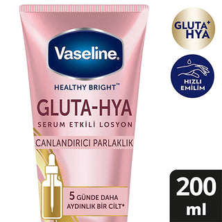 Vaseline Gluta-Hya Serum Etkili Canlandırıcı Vücut Losyonu - Moisturizing Body Lotion with Hyaluronic Acid & GlutaGlow Technology Vaseline Gluta-Hya Serum Body Lotion - Hydrate & Brighten Vaseline Gluta-Hya Serum Body Lotion, Moisturizing Body Lotion, Skin Brightening Lotion, Hyaluronic Acid Body Care, Dermatologically Tested Skincare, Hydrating Body Lotion, Brightening Body Care, GlutaGlow Technology, Niacinamide Enriched, Non-Greasy Moisturizer, Daily Skincare, Sensitive Skin Friendly, Radiant Skin, Dry S