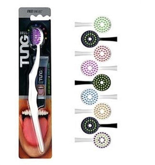 tung tongue brush, effective tongue cleaning tool, tung tongue brush for oral hygiene Tung Tongue Brush - Superior Oral Hygiene Tool | Adults Tung Tongue Brush - Superior Oral Hygiene Tool tung, tongue-brush, oral-hygiene, bad-breath, dental-care, fresh-breath, cleaning-tool, adults, ai-generated, patented-design