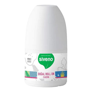 Siveno Natural Roll-On Deodorant for Women - Potash Alum, Cruelty Free, Vegan Certified, 1.69 fl oz Siveno Natural Roll-On Deodorant - Potash Alum, Cruelty Free & Vegan Natural Deodorant for Women, Roll-On Deodorant, Potash Alum Deodorant, Cruelty Free Deodorant, Vegan Deodorant, Organic Personal Care, Sensitive Skin Deodorant, Eco-Friendly Deodorant, Natural Personal Care Products, Women's Health, Ethical Beauty Products