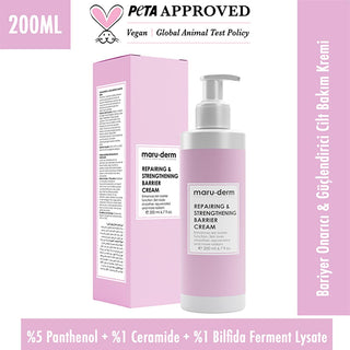 maruderm ceramide skin care cream front view, maruderm ceramide skin care cream side view, maruderm ceramide skin care cream texture Maruderm Ceramide Skin Care Cream - Barrier Repair & Strengthening Moisturizer for Dry Skin | 200 ml Maruderm Ceramide Skin Care Cream - Barrier Repair 200 ml maruderm, ceramide-cream, skin-care, moisturizer, dry-skin, sensitive-skin, hydrating-cream, barrier-repair, non-fragrance, ai-generated