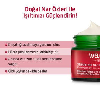 Weleda Organic Pomegranate Night Cream - Anti-Aging Moisturizer for Dry Skin, 1.35 fl oz Weleda Organic Pomegranate Night Cream - Anti-Aging Solution organic night cream, pomegranate skincare, anti-aging moisturizer, nighttime skincare routine, natural face cream, skincare for dry skin, anti-wrinkle care, skin elasticity, organic skincare products, natural ingredients, antioxidant-rich, peptide complex