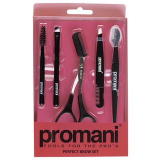 Promani Eyebrow Care Set - Professional Grooming Tools for Shaping, Tweezing, and Trimming - Beauty Accessories for Precise Eyebrow Shaping Promani Eyebrow Care Set - Expert Grooming Tools eyebrow care, grooming tools, eyebrow shaping, beauty accessories, makeup brushes, precision grooming, tweezing, trimming, eyebrow maintenance, beauty tools, personal grooming, cosmetic accessories
